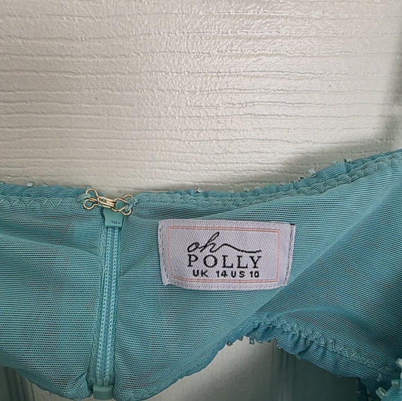 Elegant Blue Maxi Dress - Picture 3 of 3